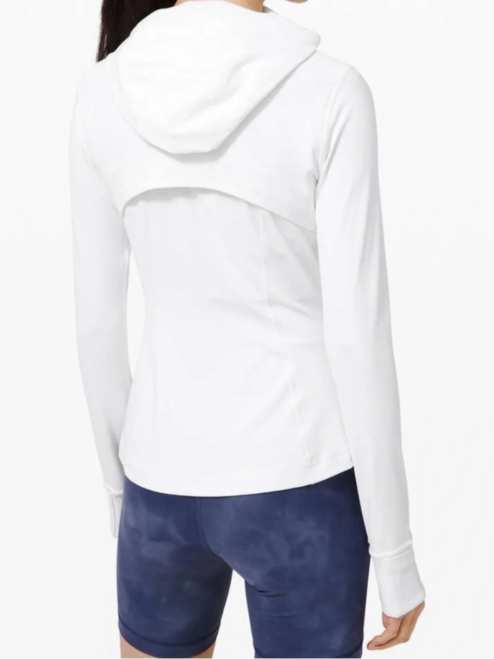 Lululemon Women’s White Hooded define Active Jacket